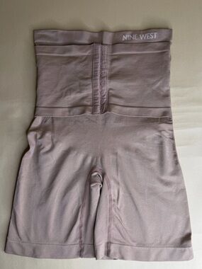 Nine West Mauve High-Waist Shapewear Shorts